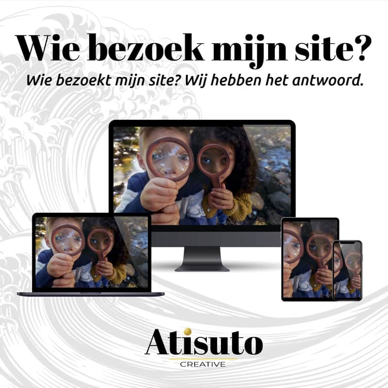 Wie bezoekt mijn website