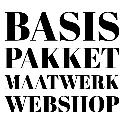 basispakket webshop